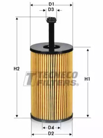 TECNECO FILTERS ol0114e -  Масляный фильтр